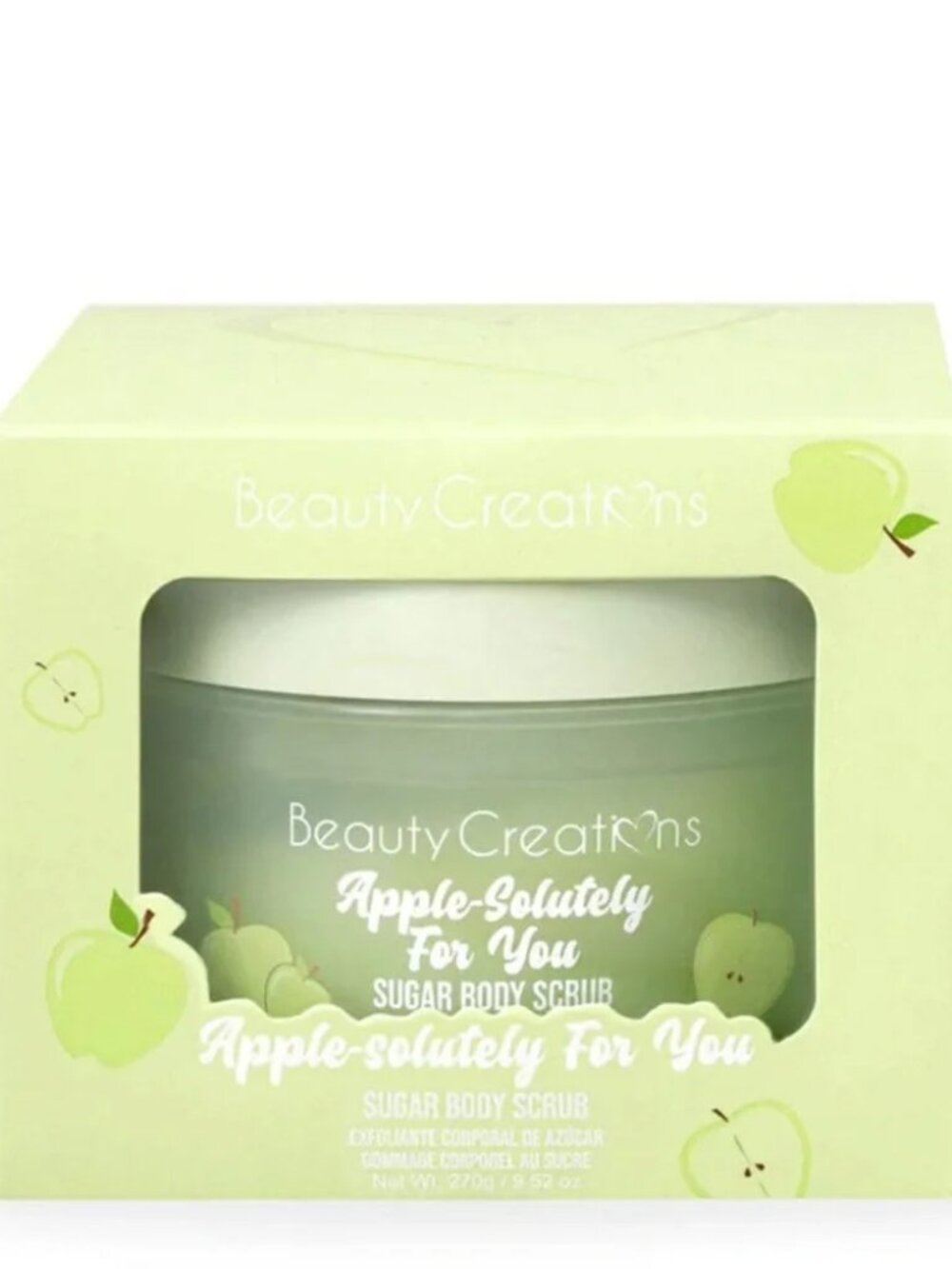 Beauty Creations "Apple-solutely For You" Sugar Body Scrub